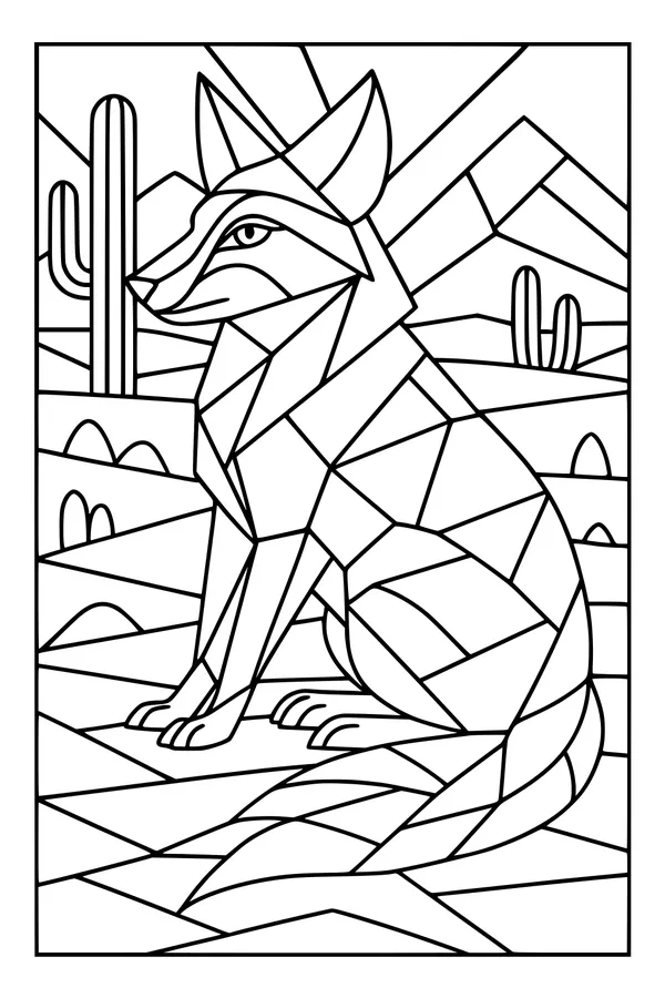 Desert Daydream With a Clever Coyote