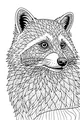 Rusty the Raccoon Watches the Forest