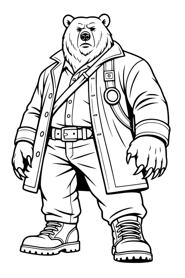 Detective Bear on the Case