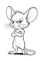Max the Mighty Mouse Means Business
