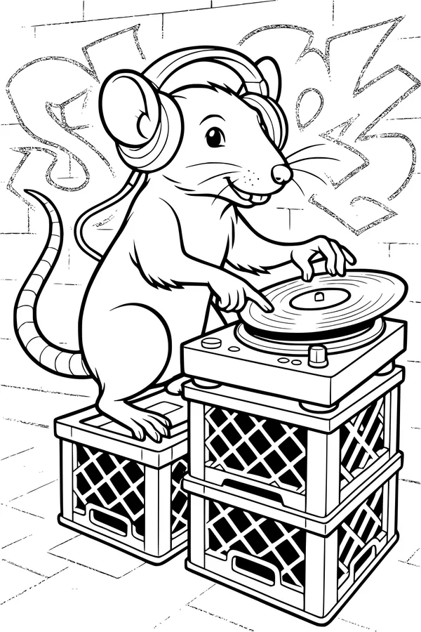DJ Rat Spins the Big City Beats