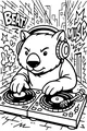 Wombat Spins Street Beats