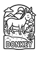 Sunny Trail with a Gentle Donkey