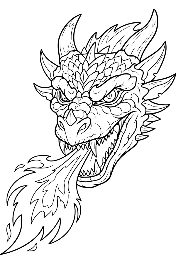 Flame Roar of the Dragon