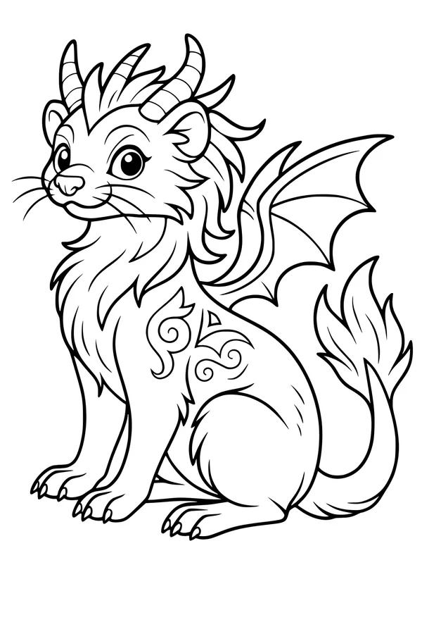 The Magical Winged Ferret King