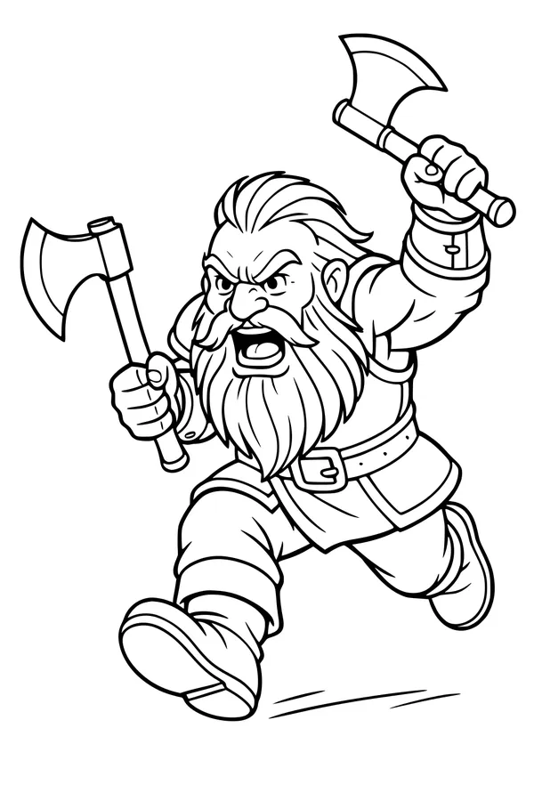 Bearded Dwarf Dash