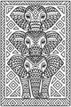 Elephants with Jazzy Patterns and Big Ears