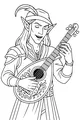 Song of the Forest Elf Bard