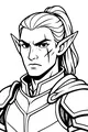 The Elf Knight's Brave Scar