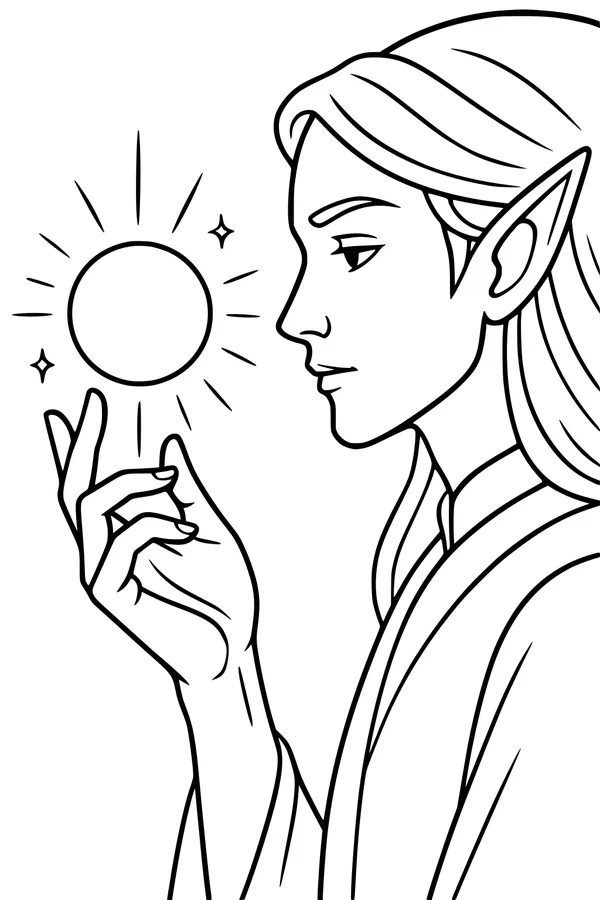 Elf Boy and the Pocket Sun