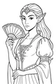 Fan of the Forest Elf