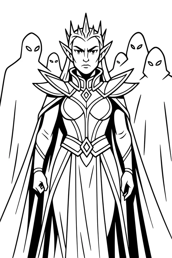 Elf Queen and the Quiet Guardians