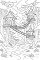 Bridgeway to the Elf Treehouses
