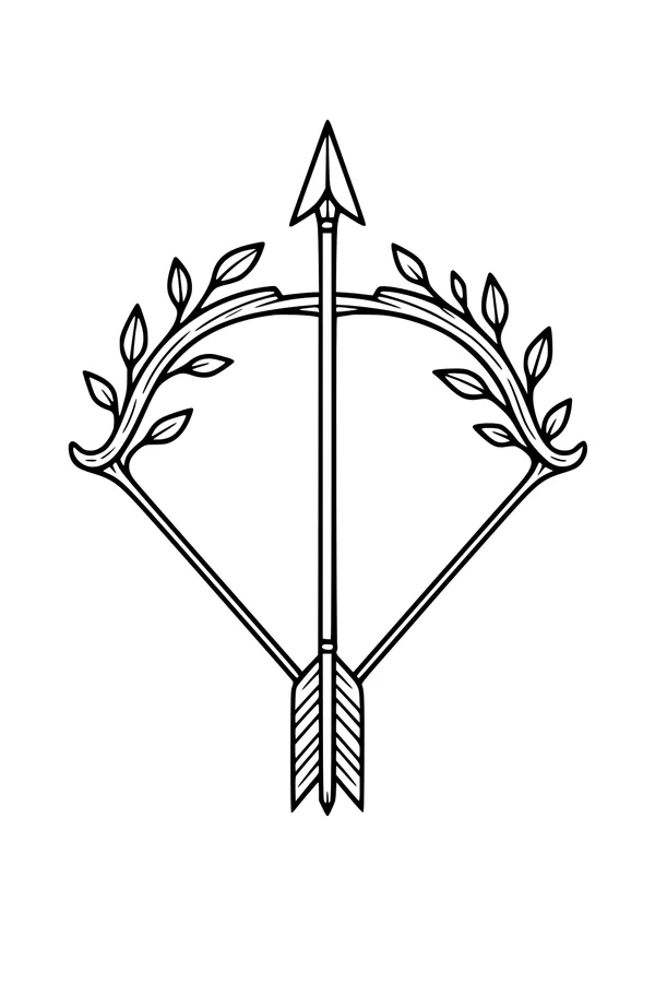 Forest Elf Bow Emblem