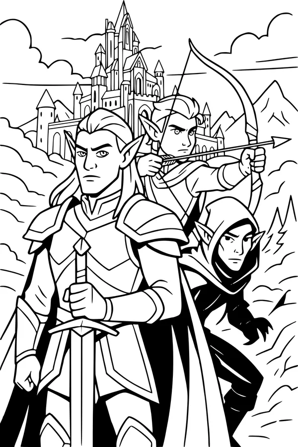 Guardians of the High Elven Castle