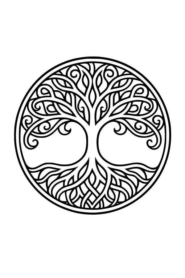 Elfwood Tree Medallion