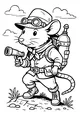 Explorer Rat and the Mountain View