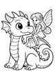 Fairy Friend on Baby Dragon