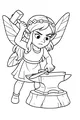 Forge Fairy Makes a Brave Blade