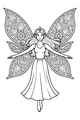 Fairy With Blooming Wings