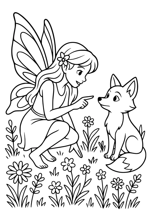 Fairy Whisper and the Fox