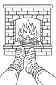 Toasty Toes at the Brick Hearth