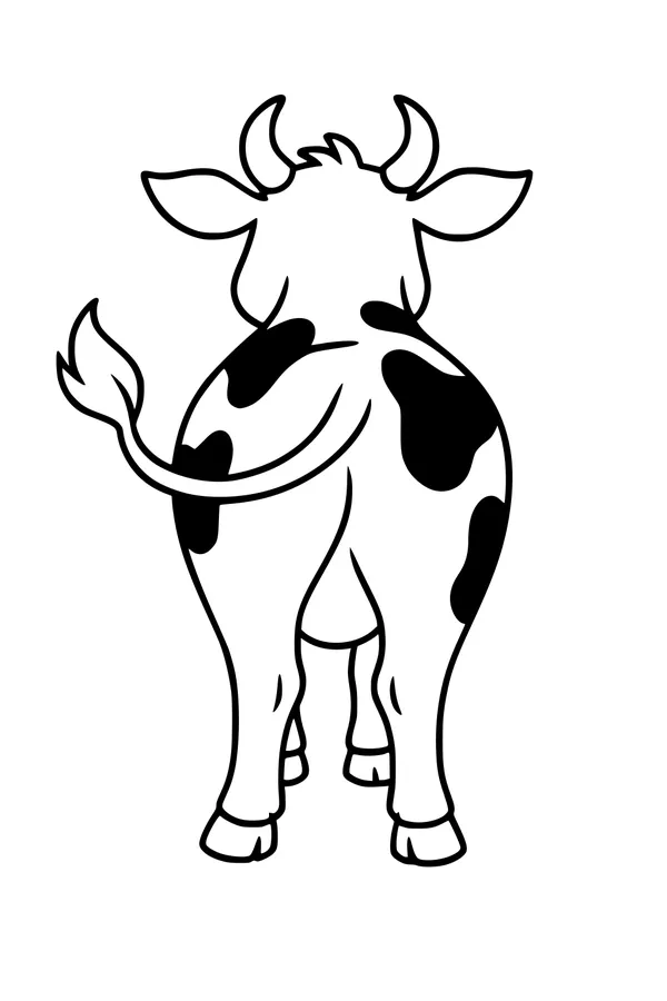 Daisy the Cow Walks to the Meadow