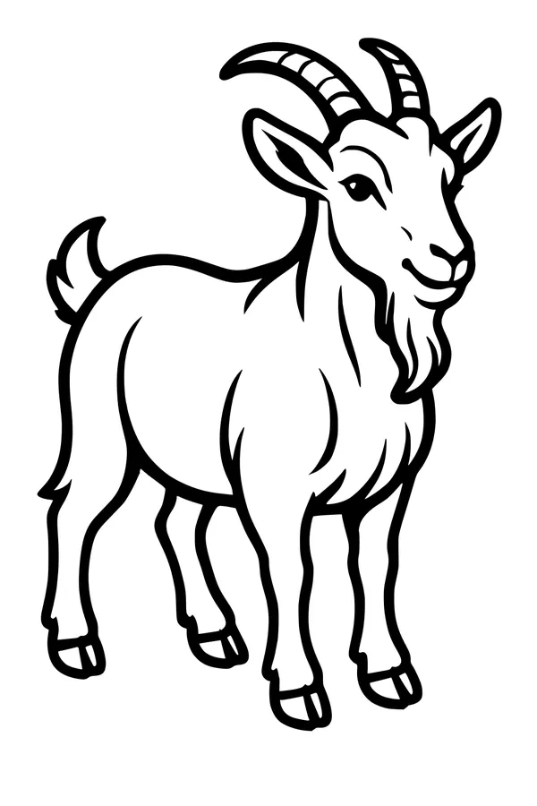 Billy the Smiling Mountain Goat