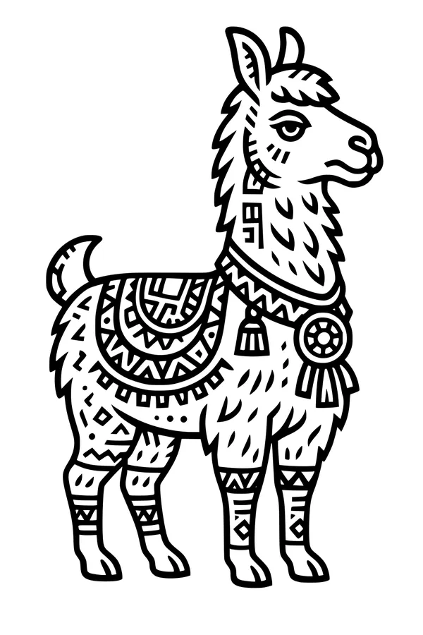 Lola the Llama and Her Fancy Blanket