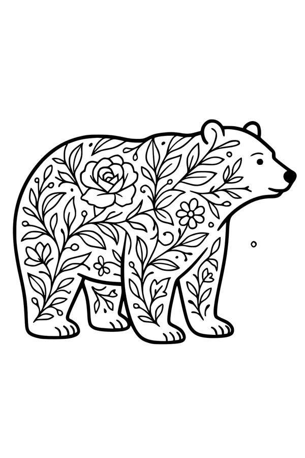 Garden Bear Stroll in Bloom
