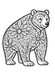 Blossom Bear in the Meadow