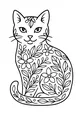 Whiskers in the Flower Garden