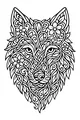 Leaf-Tangled Wolf