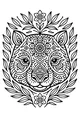 Wombat in Leafy Wreath
