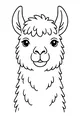 Fluffy Llama with Friendly Eyes