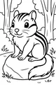 Sunny Morning with Sammy Chipmunk