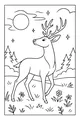 Sunrise Walk With the Forest Deer