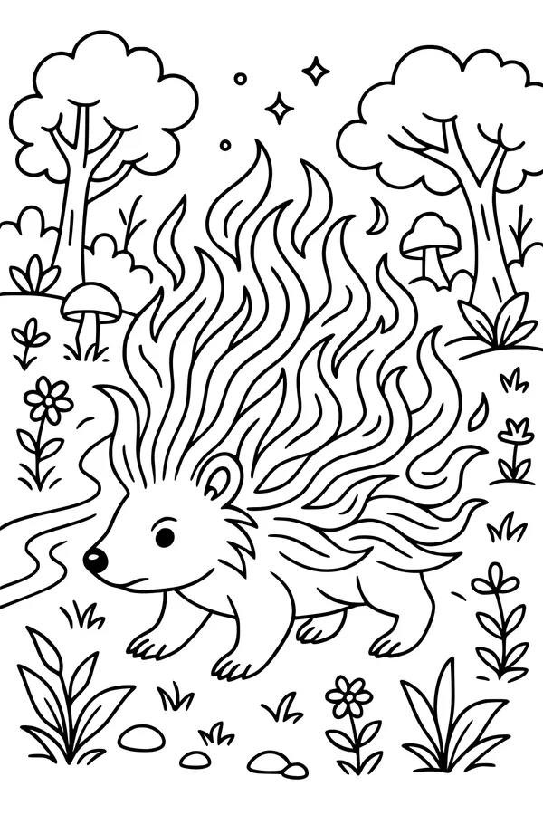 Porcupine’s Wild Forest Stroll