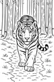 Stripe King of the Forest Path
