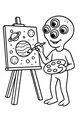 Four-Eyed Space Painter