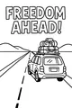 Freedom Ahead Road Trip