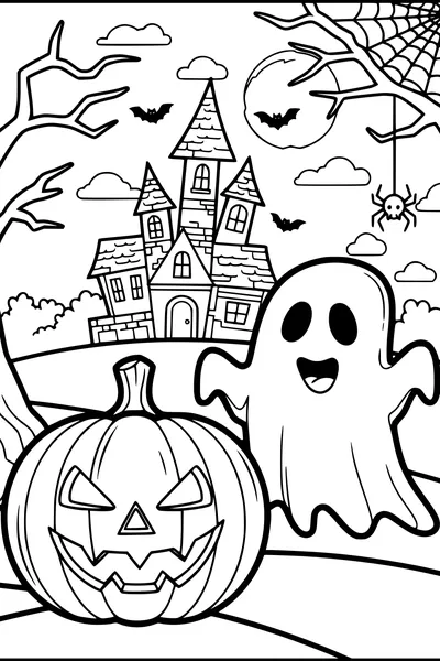 Ghost Giggles at the Haunted Hill