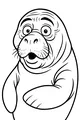 Mister Mellow the Surprised Manatee
