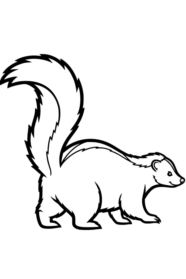 Whiskers the Skunk’s Forest Walk