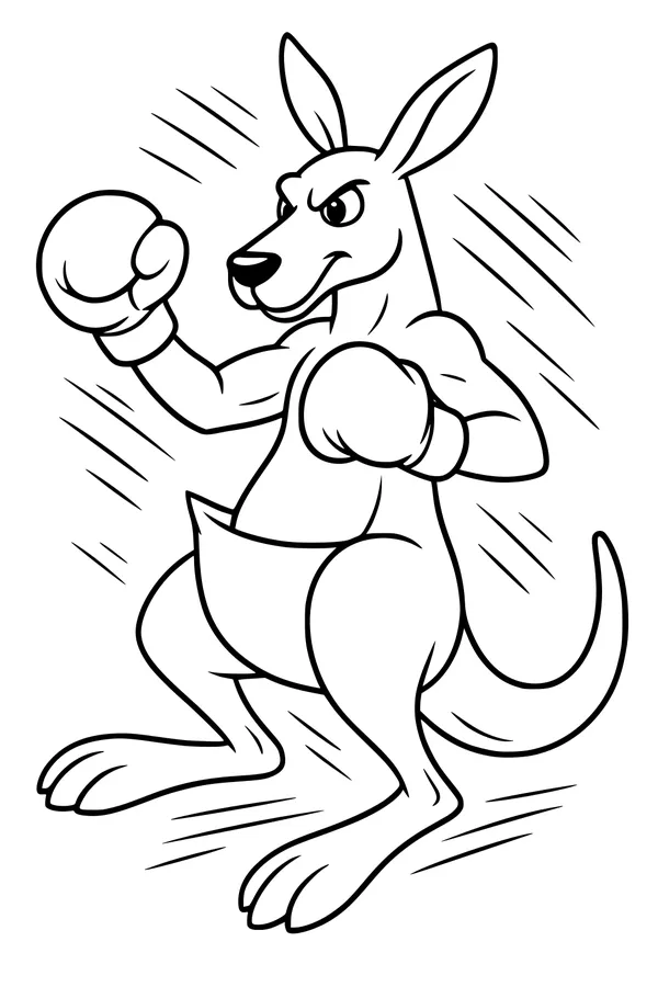 Pip the Boxing Kangaroo Brings the Bounce