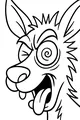 Silly Kangaroo Makes a Funny Face