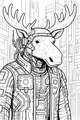 Moose Explorer in a Futuristic City
