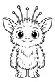 Fuzzy Friend With Four Antennae