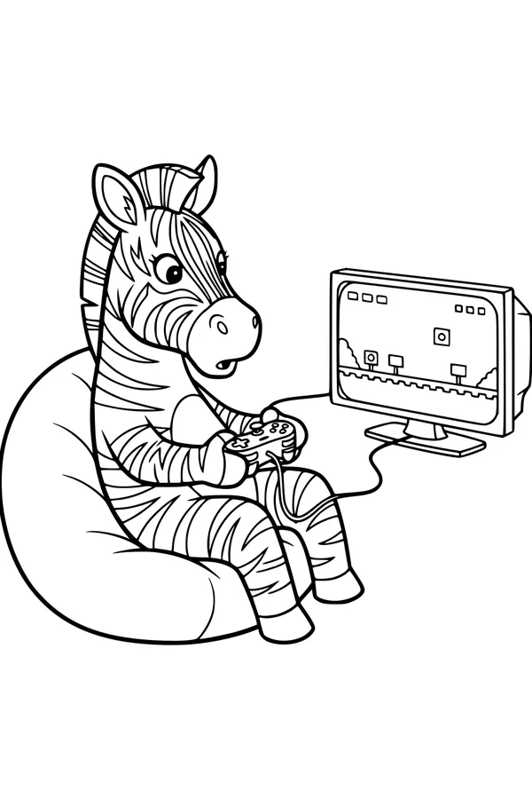 Beanbag Boss Zebra
