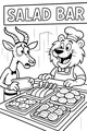Gazelle’s Big Salad Bar Surprise